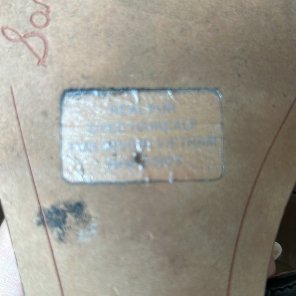 EUC Sam Edelman Gala Two Strap Low Wedge Sandal Size 8 - Picture 6 of 6